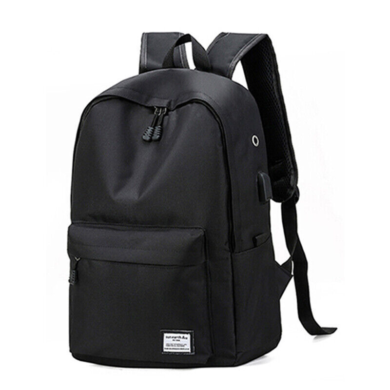 Men Women Travel Shoulder Bag W/ Usb Charge Port