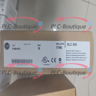 New Factory Allen Bradley 1746-NT4 SLC 500 PLC Input Module 1746-NT4 1PC