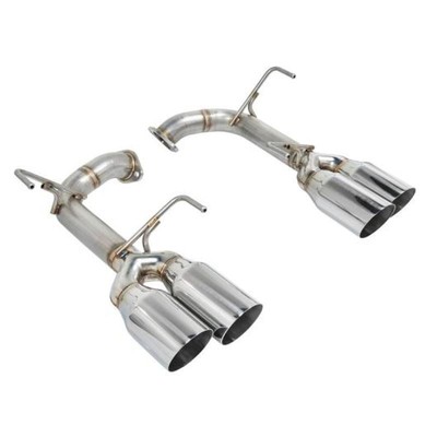 Remark Axle Back Exhaust w/SS Single Wall Tip 4in For 15+ Subaru WRX STi VA