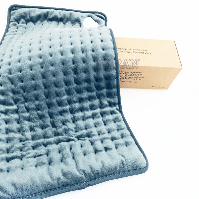12" x 24" Electric Heating Heat Pad Soft Pad Washable Back P