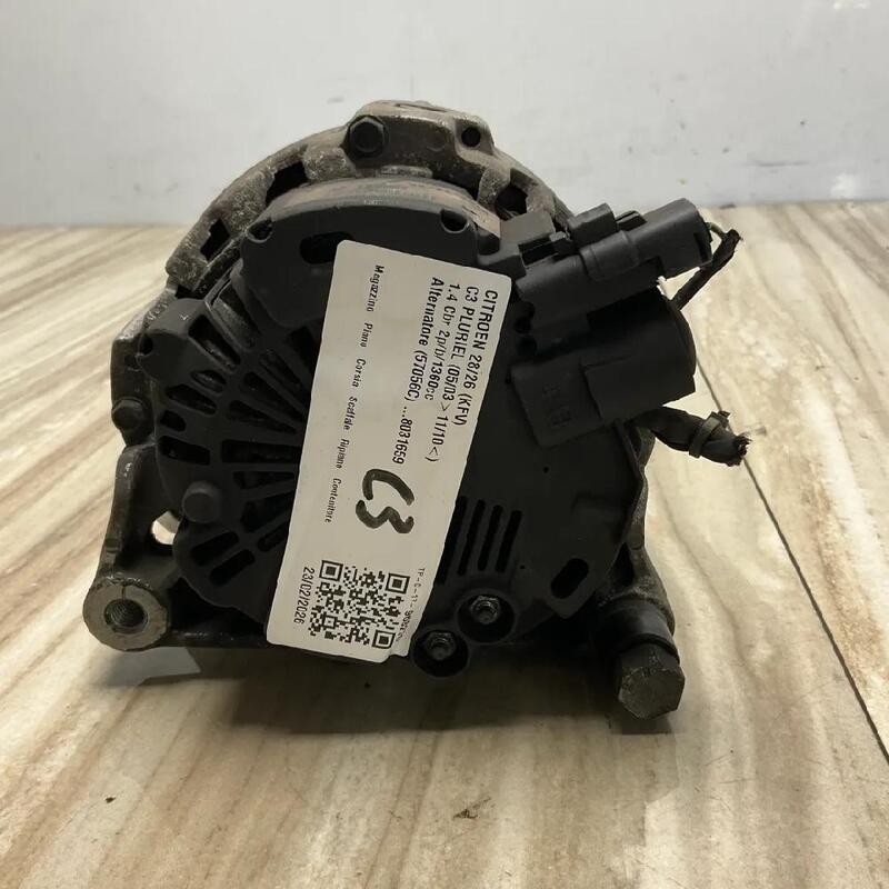 ALTERNATORE CITROEN C3 PLURIEL (05/03>11/10<) 1.4 CBR 2P/B/1360CC 2003