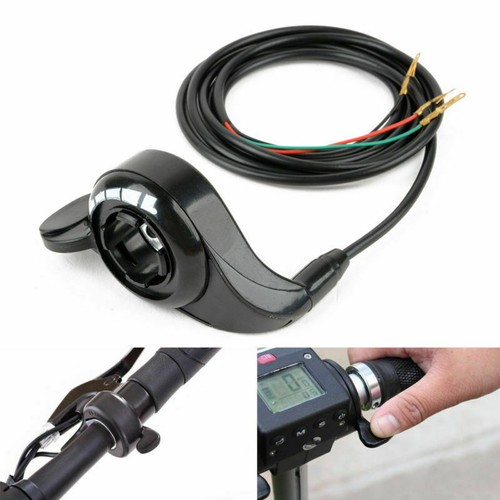 Universal Thumb Throttle Speed Control Electric Bike Scooter 24V 36V 48V 3 Wires