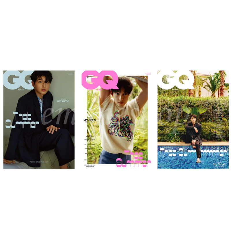 Gq Korea 21 June Whole Magazine Song Joong Ki Shinee Taemin Got7 Jb
