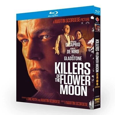 Killers of the Flower Moon  2023 : Blu-ray Movie BD 1-Disc All Region Box Set