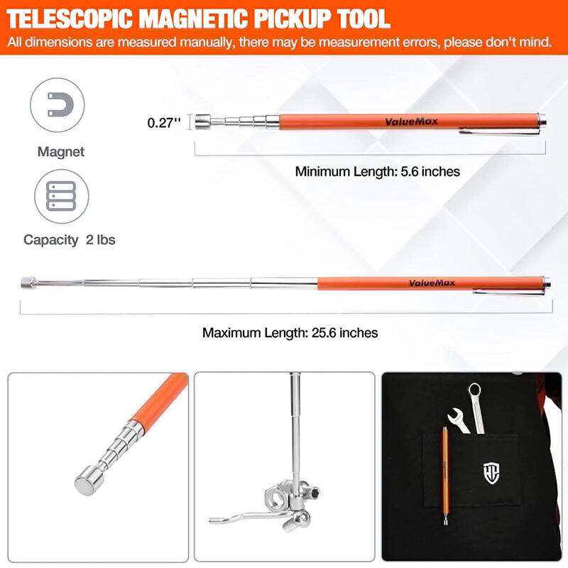 ValueMax 10PCS Precision Hook and Pick Set with Scraper Removal Puller Hooks Set