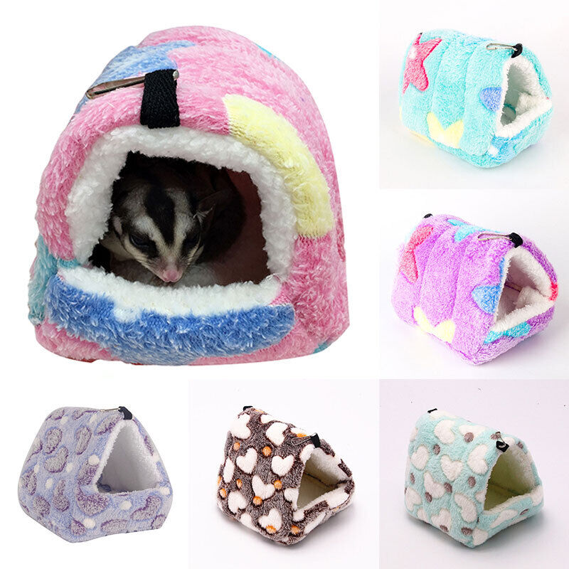 Hammock Nest Ferret Rabbit Guinea Pig Rat Hamster Mice Toy House Bed S-XL