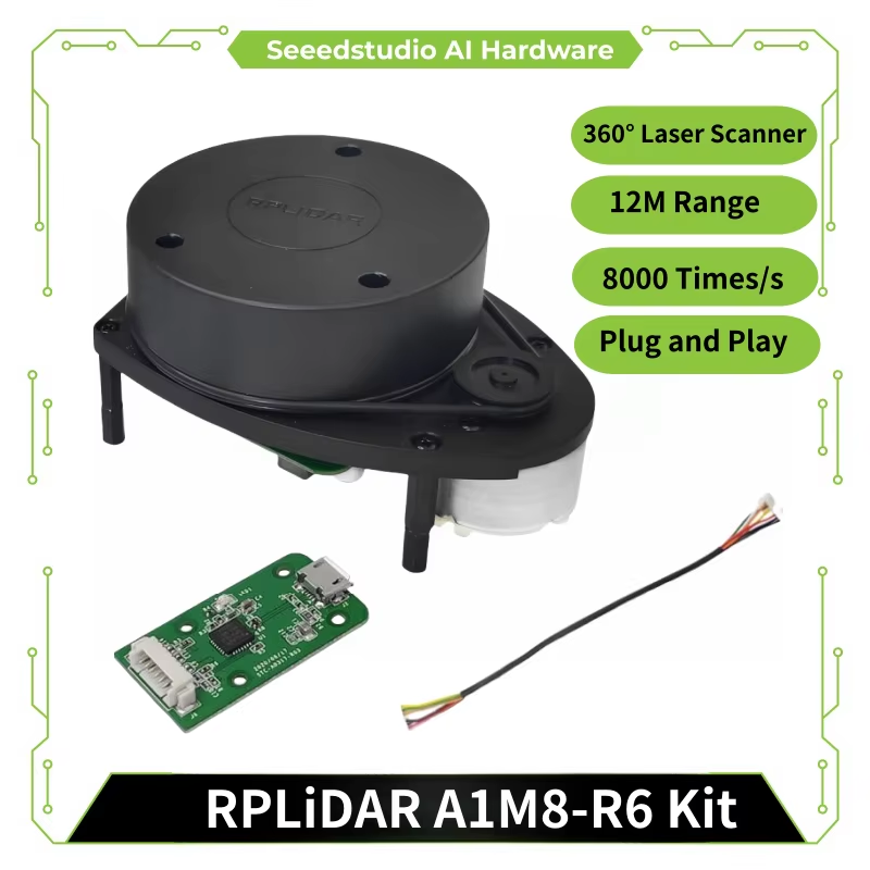 SLAMTEC RPLIDAR A1M8 360 Degree LIDAR Sensor Scanner 12 Meters 2D Scanning Radiu