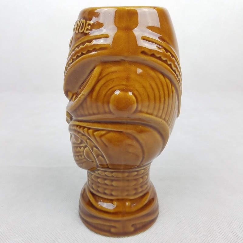 Vintage Jekyll & Hyde Club Tiki Cup Tumbler Glass Ceramic Bar NY Mad Scientist