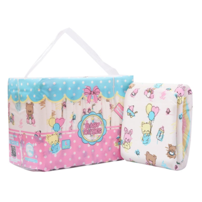 *2PC* Little for Big Ba.by Cuties Adult Diaper Sampler