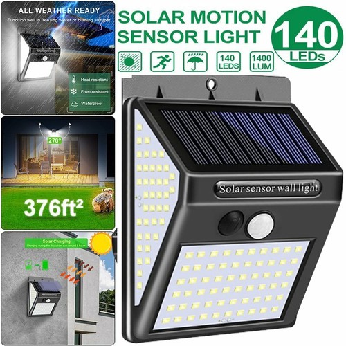 Other Garden Lighting 4pcs Mpow Solar Powered Lights 140 Led Door Wall Fence Outdoor Garden Security Garden Patio Itkart Org