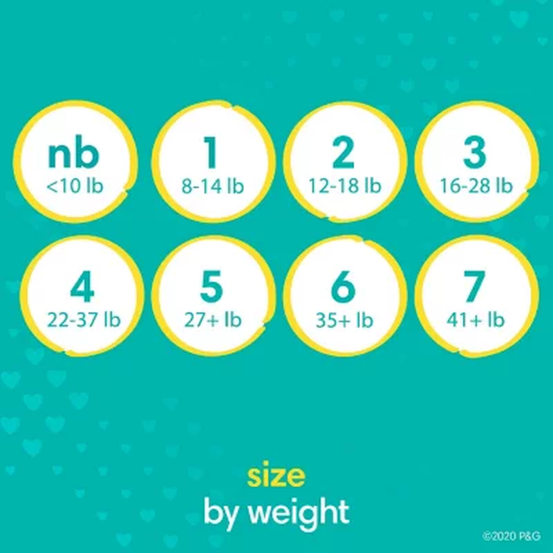 Pampers Swaddlers Infant Baby Diapers *Newborn, 1, 2, 3, 4, 5, 6, 7 MONTH SUPPLY