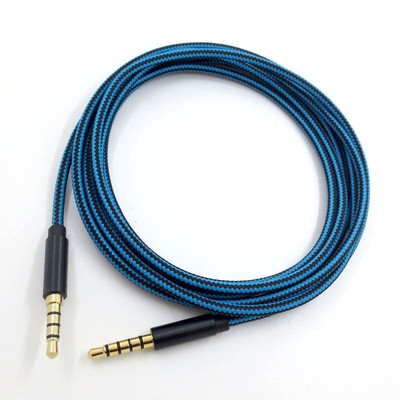 6.56ft/2M Audio 3.5mm Audio Cable Wire Cord For Astro A10 A40 A30 Gaming Headset