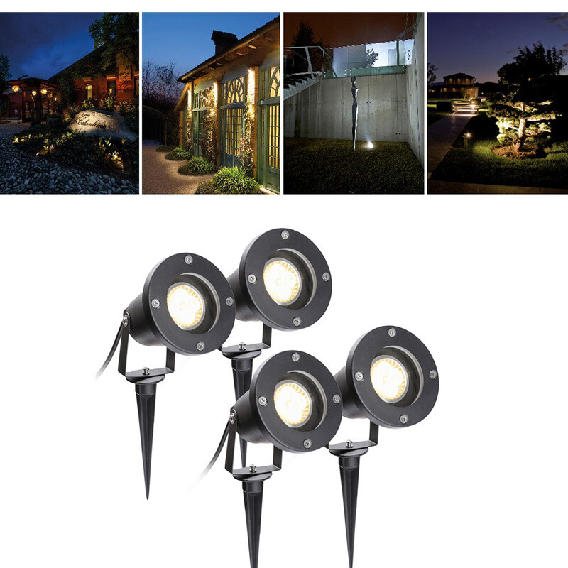 Led Gartenstrahler Ip65 Spotbeleuchtung AuÃEn Mit ErdspieÃ SpieÃStrahler 2x-10x