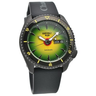 Pre-owned Seiko 5 Sports Sbsa171 Chaos Fishing Club Collaboration Limited Watch Skx Sense
