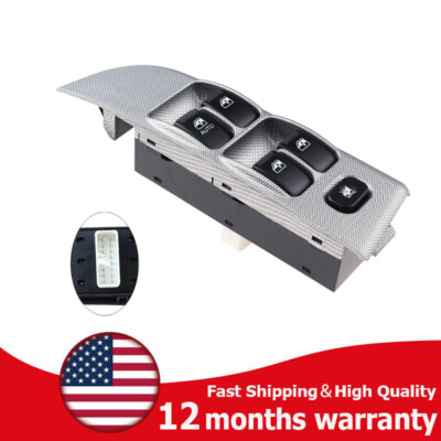 Power Window Master Switch Silver Front Left Driver Side 93570-22820 For Kia Rio