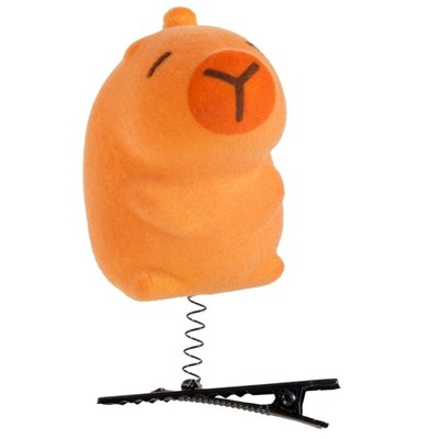 Barrettes Hair Clip Capybara Fan Headwear Sweet Capybara Hairpin Women