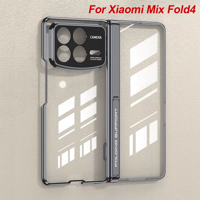 Magnetic Hinge Bracket Plating Case for Xiaomi Mix Fold 4 Outer Screen Glass Pro