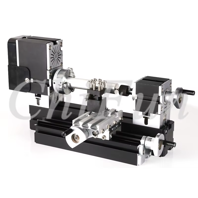 ZhouYu TZ20002MG Big Power Mini Metal Lathe B with 12000r/min 60W Motor DIY Tool