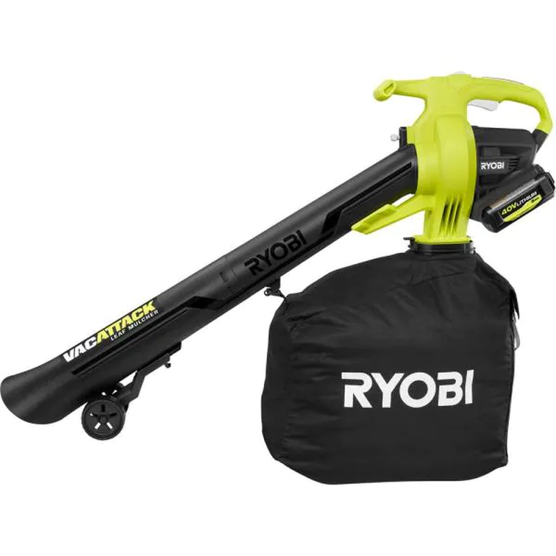 40V Cordless Leaf Vacuum Mulcher with 5.0 Ah Battery and Cha