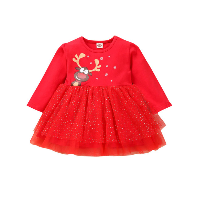 Boutique Girl Christmas Dress | eBay