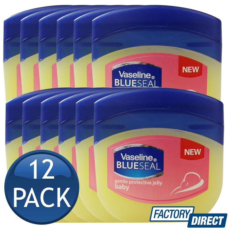 12 X Vaseline Baby Gentle Protective Jelly Dry Chap Lips