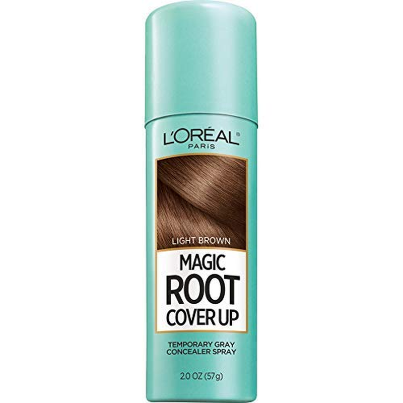 Spray Para Cubrir Las Canas Retoque Raices Casta&ntilde;o Tinte Te