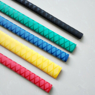 X-Tube Heat Shrink Wrap Tubing, 39''&64'' Lengths for Rod Grips - 5 Color 12 Sizes