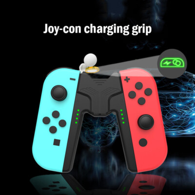 Charging Station Gaming Grip Handle Controller For Nintend Switch Joy-Con Hol:yy
