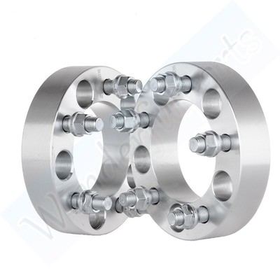 2PCS 125quot 5x45 Wheel Spacers 12quot x 20 Studs Adapters 5 Lug Fits Jeep Wrangler