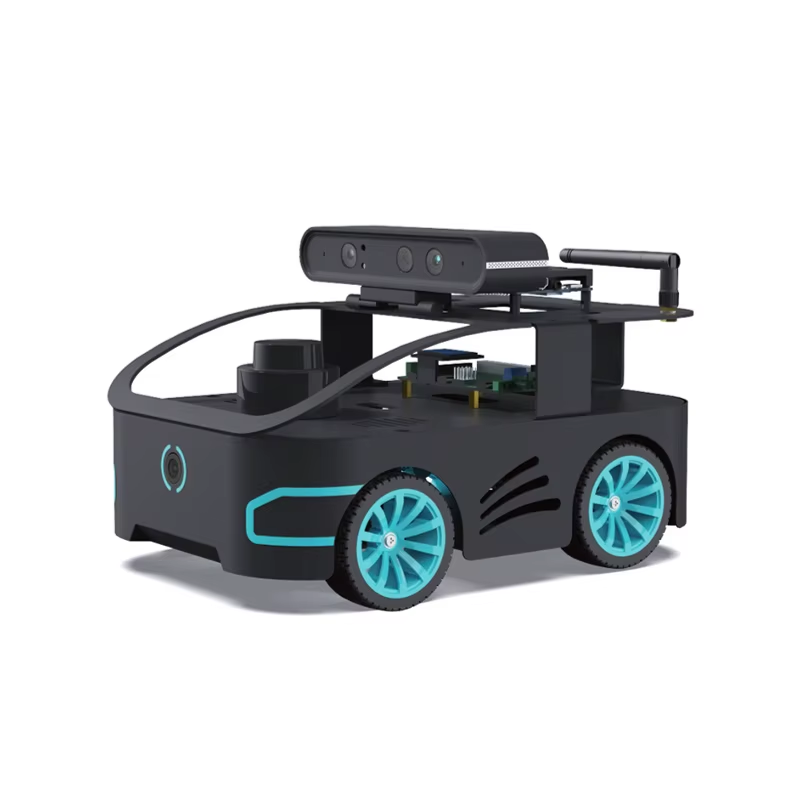 WHEELTEC V550 ROS2 educational robot, it comes with an artistic industrial desig