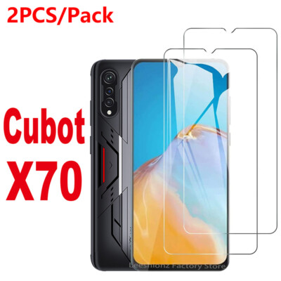 2PCS Cubot X70 Tempered Glass Film Cover Guard Screen Protector For Cubot X70
