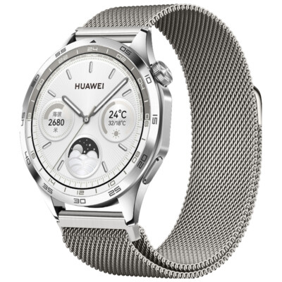 Milanese Magnetic Strap Band for Huawei Watch GT 3 2 Pro/GT 2e/GT3 GT4 41mm 46mm
