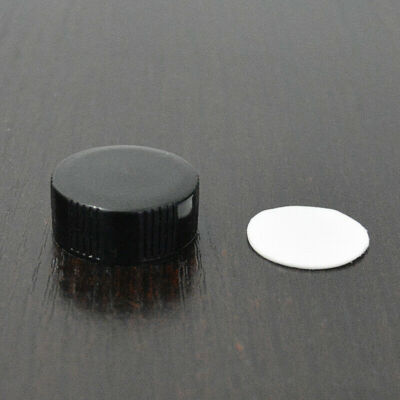 100PCS 20ml Sample Vials+Caps 24-400 Screw Top Reagent Biomedical Glass Bottle