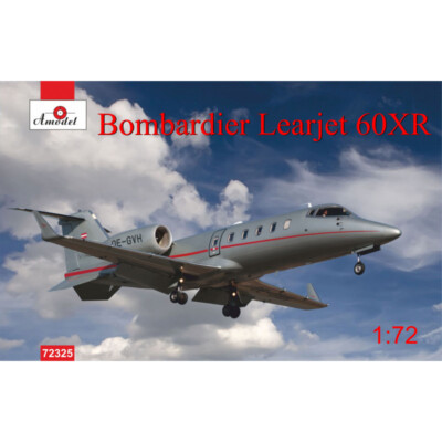 AMODEL 72325 Bombardier Learjet 60XR  Scale 1:72 - Plastic model kit aircraft