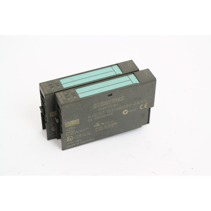 2pcs Siemens 6es71314bd000aa0 6es7 131-4bd00-0aa0 4 Di Dc 24v (B814)