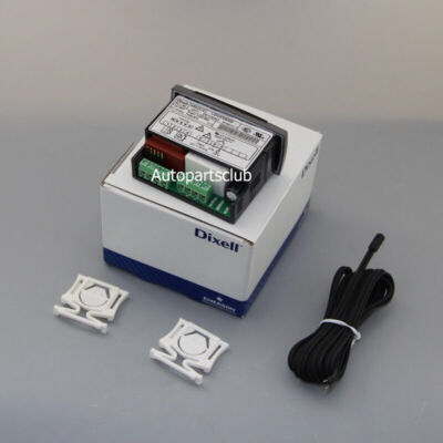 Dixell XR02CX-4N1F1 Refrigerator Thermostat Temperature Controller Gray Panel.