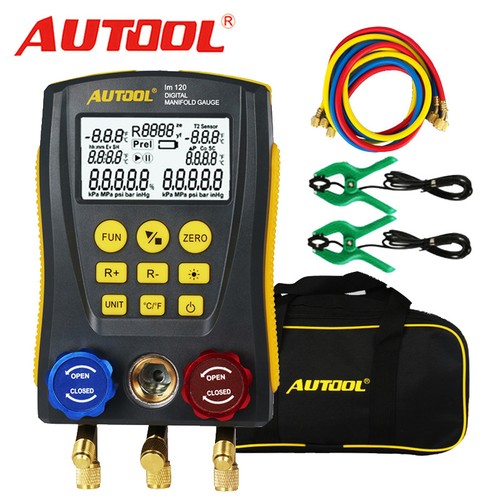 407c pressure test Manifold Refrigerantion HVAC Meter Digital Gauge Pressure 407c pressure test Manifold Refrigerantion HVAC Meter Digital Gauge Pressure