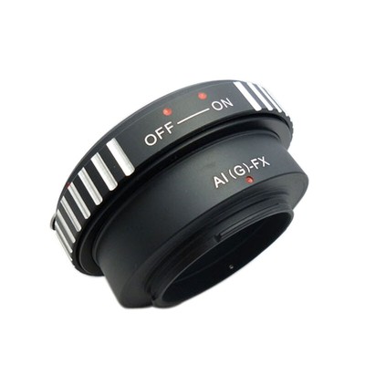 Aig-FX Adapter For Nikon F Mount G AF-S Lens to Fujifilm Fuji X Camera X-T1 X-E2