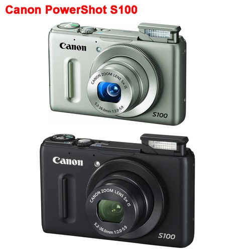 90%new Canon PowerShot S100 12.1 MP Digital Camera w 5x Wide