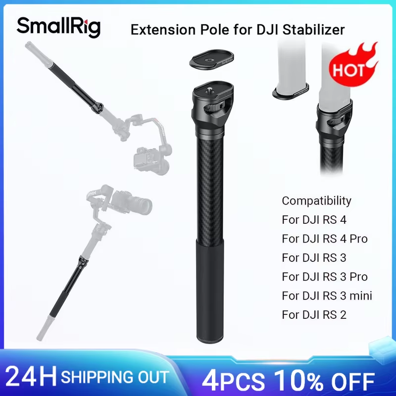 Extension Pole for DJI Stabilizer, for DJI RS 4/RS 4 Pro /RS 3/RS 3 Pro /RS 3 mi