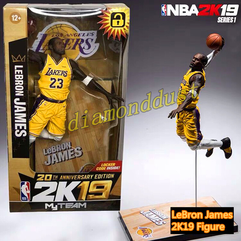 NBA LeBron James Lakers Basketball McFarlane 7