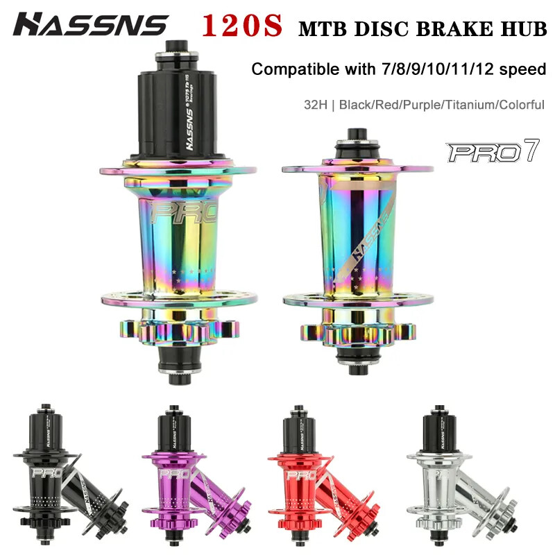 PRO7 Mtb Hub 32 24 Holes Bearing Mountain Bike Freehub Rear Hub 32H 24H