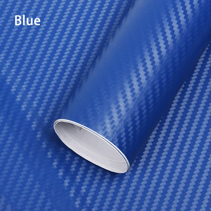 Body Blue Carbon Fiber Vinyl Wrap For Kyosho Pureten Alpha Fazer
