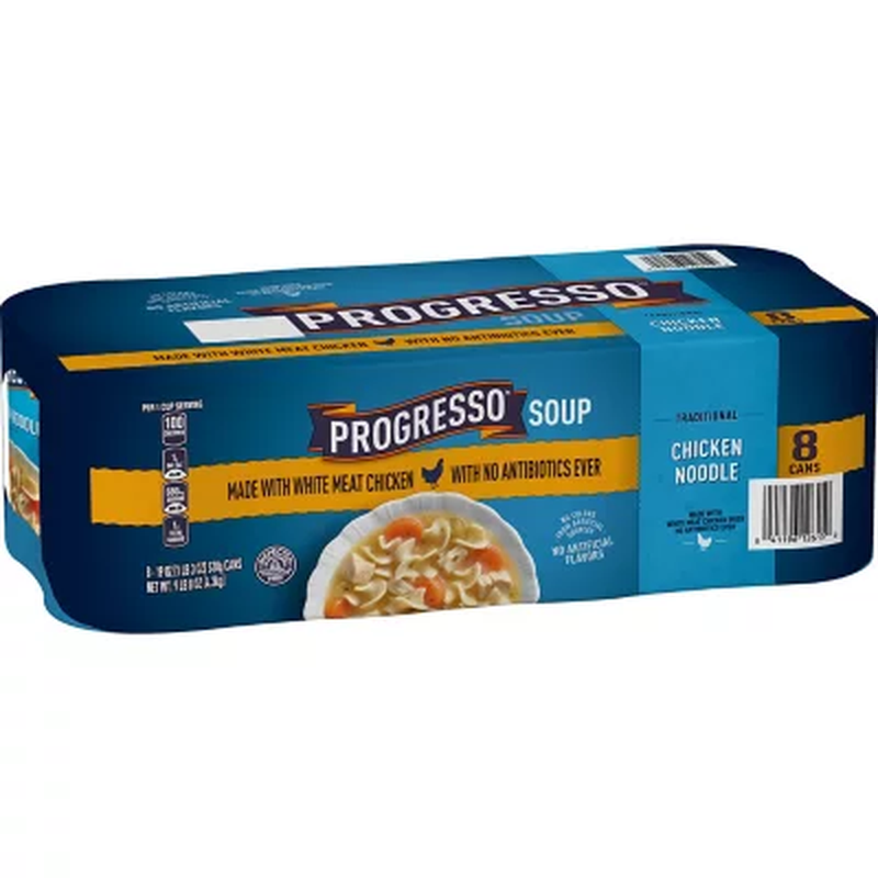 Progresso Traditional Chicken Noodle Soup (19 Oz., 8 Pk.) FR