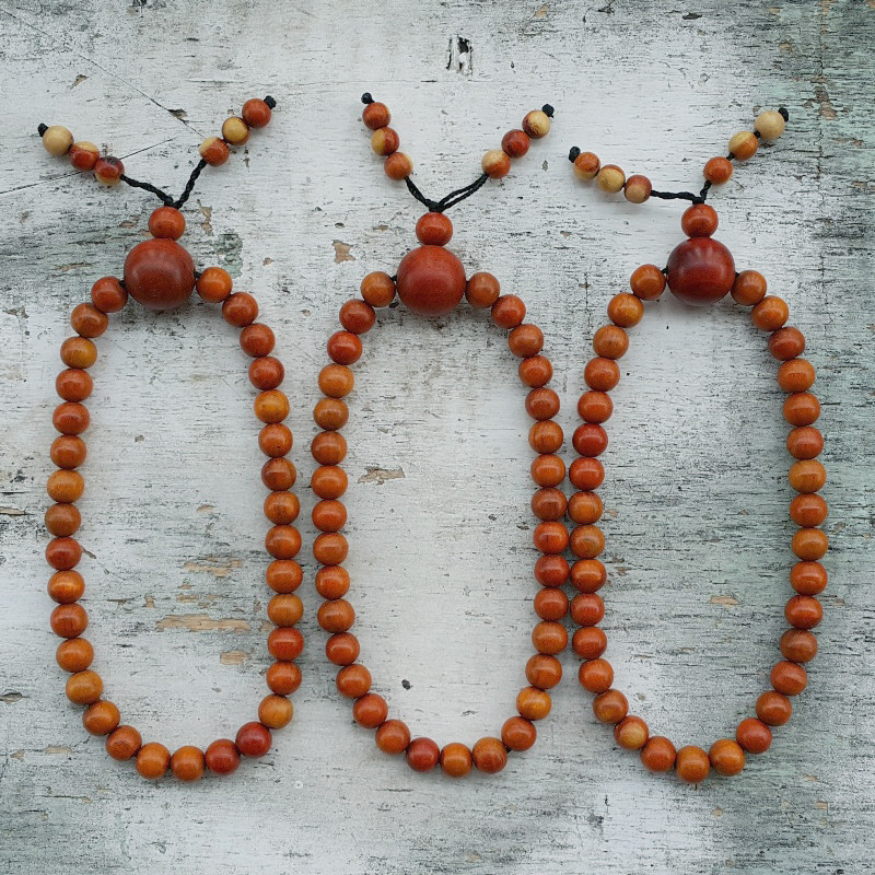 Lovely Islamic Tasbih 33 Prayer Beads Sappan Wood Muslim Lovely Islamic Tasbih 33 Prayer Beads Sappan Wood Muslim
