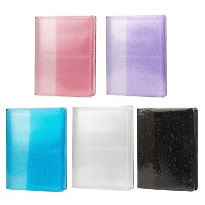 Trading Cards Album Card Binder Album 64 Pockets Card Storage Folder 16 Pages
