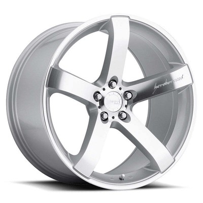 18x9.5 MRR VP5 5x114.3 +20 Silver Machine Face Wheels (Set of 4)