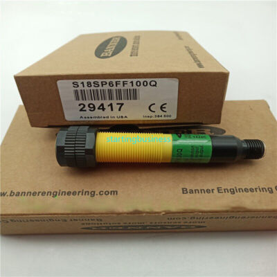 1PC NEW S18SP6FF100Q Photoelectric switch sensor For Banner free shipping