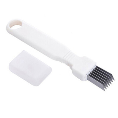 Stainless Steel Green Onions Cutter Green Spring Onion Slicer Device Shred~.i