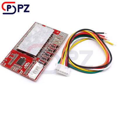 PCB BMS Protection Board 3S 4S 5S 50A w/Balance 3.7V 18650 Lithium Battery Cell